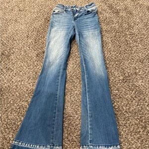 Kancan Blue Flared Women Jeans